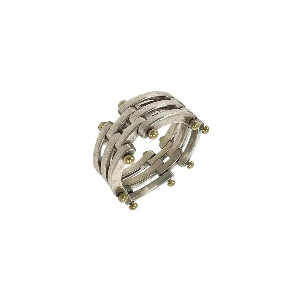 TIFFANY & CO. Vintage 18k Silver Ring